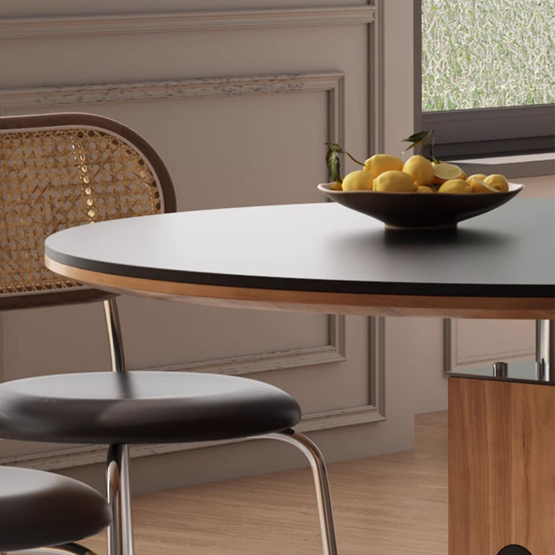 Ensemble de table à manger et de chaises American American, Noir, noir, noir, noir