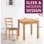 4 - Person Solid Oak Dining Set-91487058
