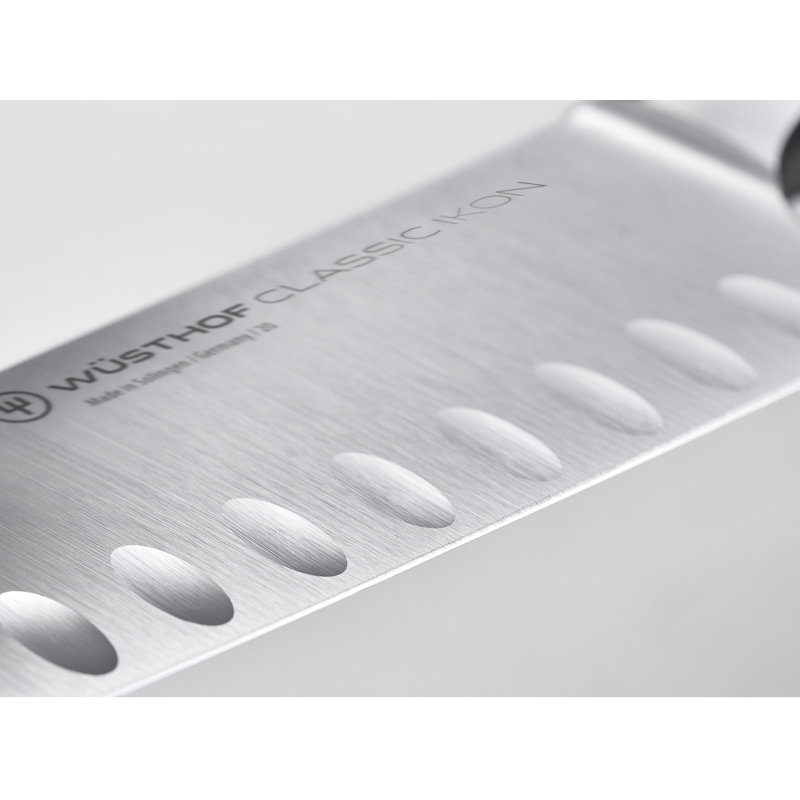 WÜSTHOF Classic IKON 7'' Hollow Edge Santoku Knife