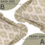 Housse de coussin décoratif à la main Fab divine 18 x 18 po, blanc, imprimé bloc, Neelgagan-106744429