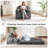 2-in-1 Convertible Folding Accent Chair – Corduroy Single Sleeper Couch with Lounger, Accent Chair for Adults, Floor Couch with Handle-1085967533