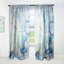 Panneau de rideau simple semi-diaphane avec passe-tringle Abstract-70404869