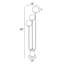 Lampe sur pied 60 po Dows