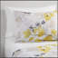 Ensemble d'édredon avec draps jaune simple TG