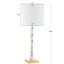 Ensemble de lampes de table 29 po Rinehart