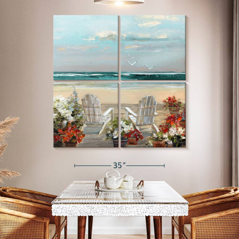 Gillard Summer Sea Breeze, H 50 po x l 50 po