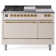 ILVE Nostalgie II 48 in Dual Fuel Range, 5 Burner, Griddle, Frenchtop