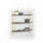 Triple Shelf, Walnut/Yellow-1285988821