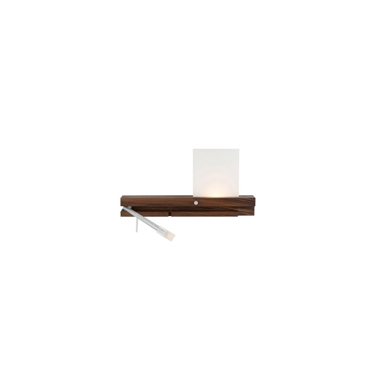Levo 1 - Light LED Flush Mounted Sconce, Plug-in, Left