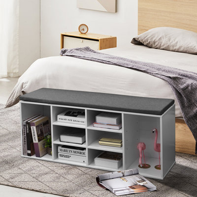 Polypropylene / Olefin Upholstered Storage Bench
