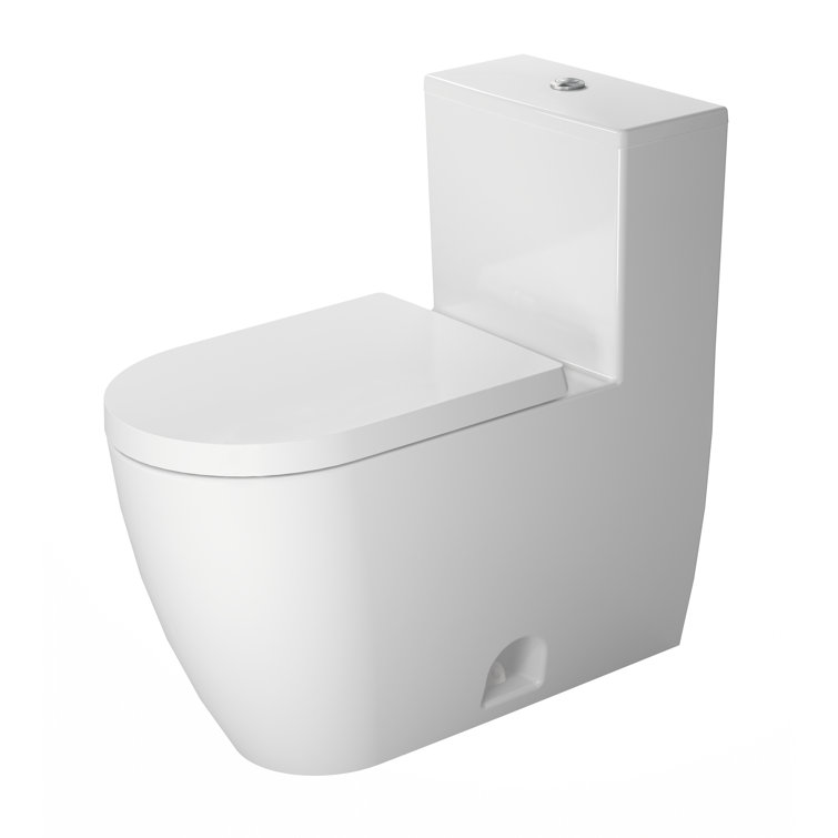 Starck Dual-Flush Elongated One-Piece Toilet (Seat Included)