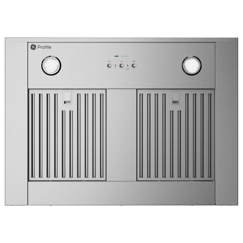 GE Profile 30" Wall-Mount Pyramid Chimney Vent Hood With Clean Air Sensors