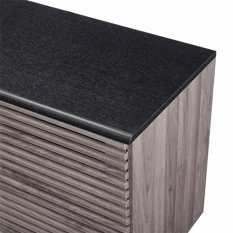 Buffet polyvalent SlatDoor coulissant pour une organisation et un rangement élégants