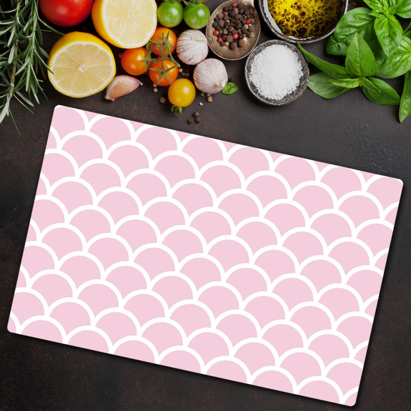 Pehrson Delicate Pattern Mosaic Abstract Chopping Board, 60cm L x 52cm W