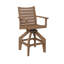 Berlin Gardens Bristol Swivel Chair-994527831-994527825