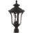 3 Light Outdoor Post Lantern Pendant - Clear Water Glass Shade-101231048-101231049