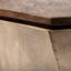 Table de bout en bois massif brun 21 po