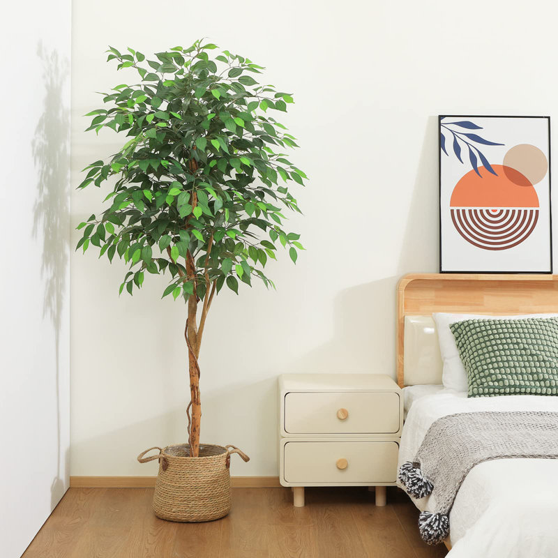 Annaliisa Faux Tree, 180cm H x 17.5cm W x 17.5cm D