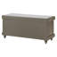 Banc de rangement à couvercle rabattable Almira-101096819-101096822