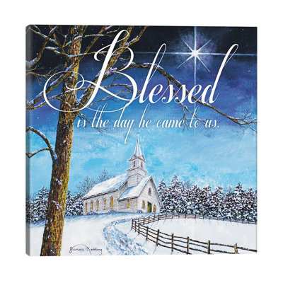 Blessed Church by James Redding - Wrapped Canvas Print