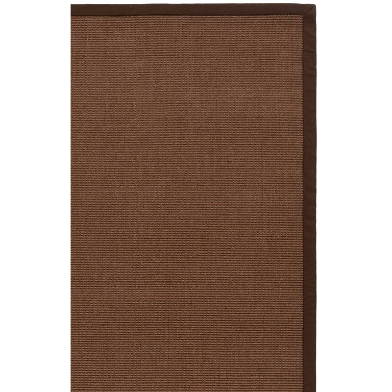 Tapis brun en jute, Rectangulaire 3 pi x 5 pi