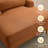 Davene Upholstered Chaise Lounge with Adjustable Backrest-1115440161