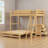 Twin Over Full Bunk Bed With Built-in Desk & 3 Drawers - Convertible Loft Bed With Storage & Study Space-966734085