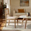 Ensemble de 2 chaises en rotin et bois-206248614