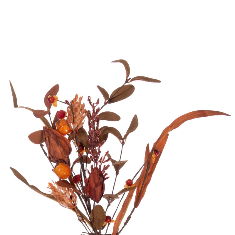 22'' Thanksgiving Faux Mixed Assortment Polyester Wreath
