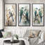 «Bird Silent Watcher», 3 pièces sur toile-667009852-667009854