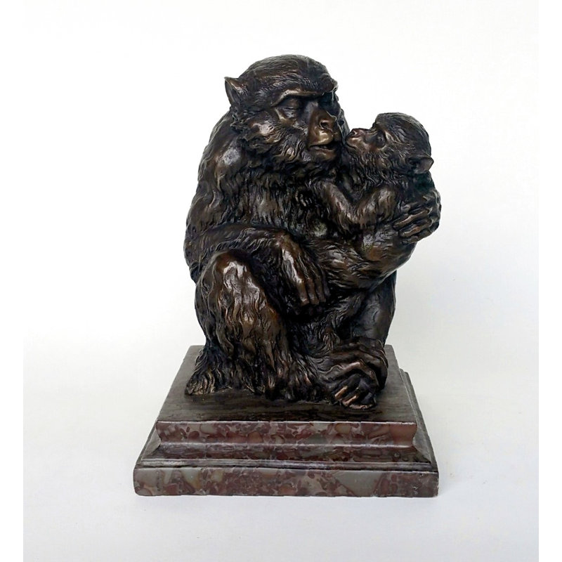 Ape avec figurine baby Fenmore