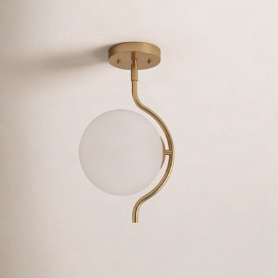 9" Single Light Kitchen Island Light