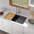 32" L x 19" W Undermount Single Bowl Workstation Sink Quartz Kitchen Sink-104924652
