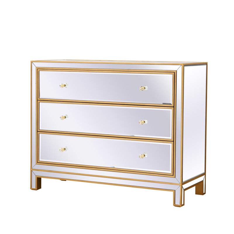 Latasha Accent Chest, Gold