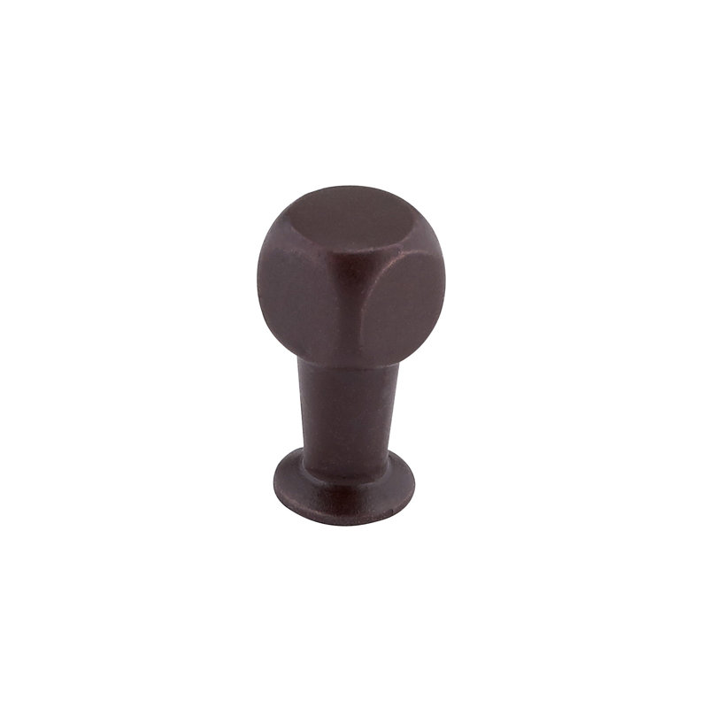 Poignée ronde 3/8" de diamètre Expression, Rouille martelée
