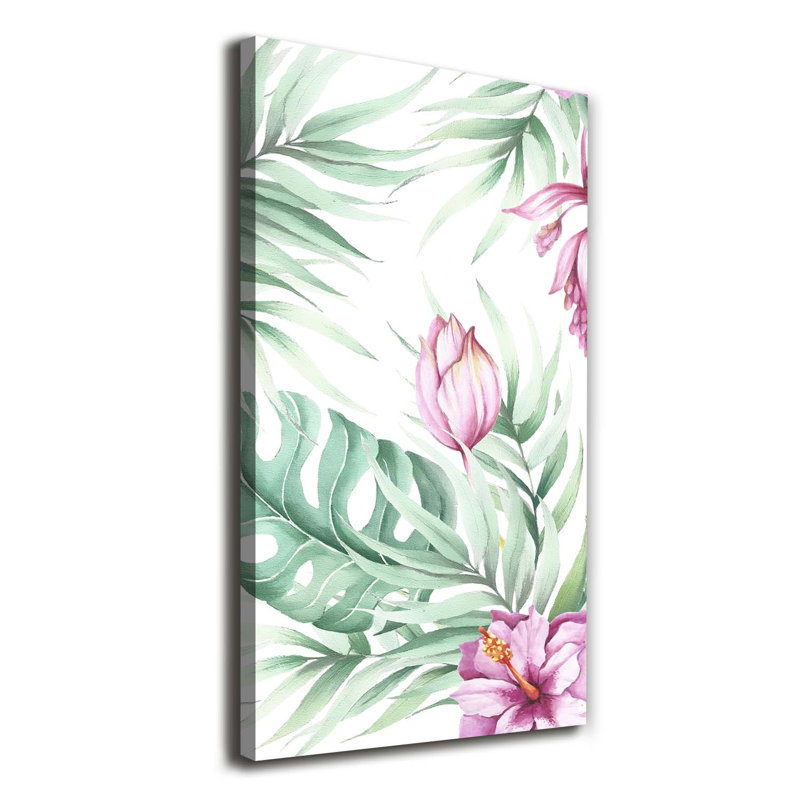 Hawaiian 1 Piece Wrapped Canvas Wall Art