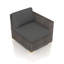 Dune Outdoor One Arm Lounge Chair-1676183651