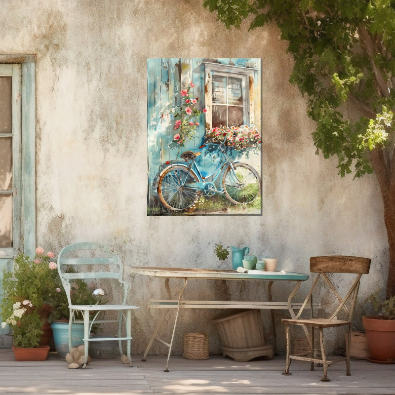 Art sur toile d'extérieur Simpler Times
