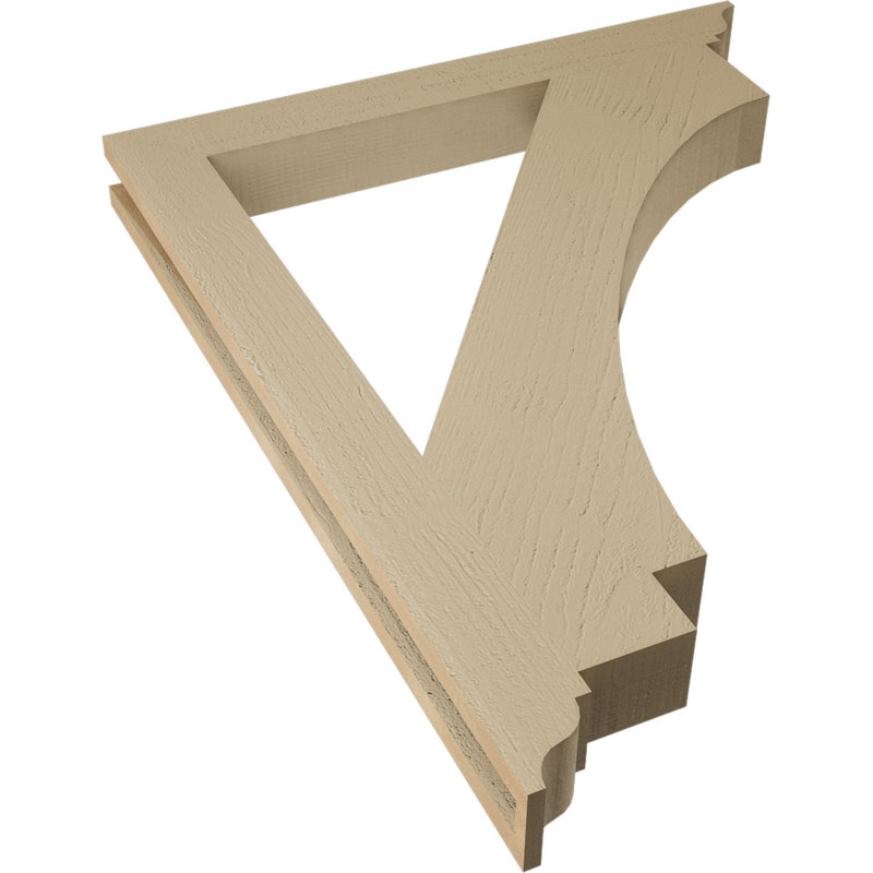 Support en bois de cèdre impérial traditionnel Imperial, H 40 po x l 3,5 po x P 32 po