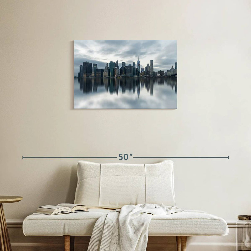 Sireci New York Skyline Reflection, 20" H x 30" W