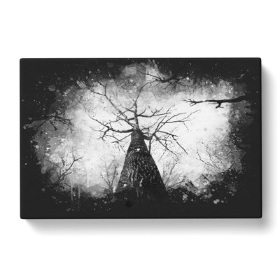 Below The Forest - Wrapped Canvas Print