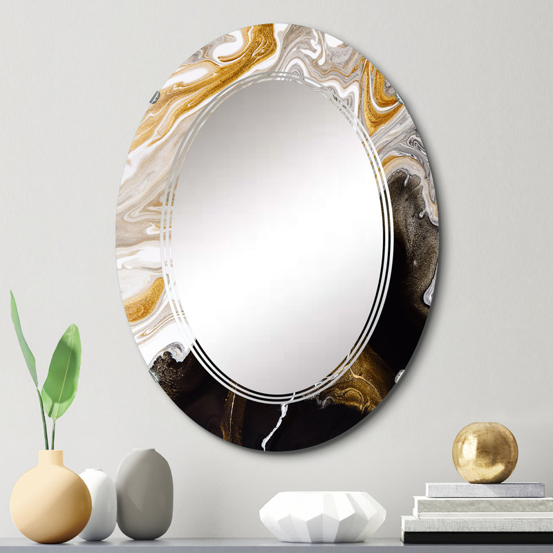 Oval Mirror, 30" x 20"