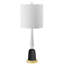 Lampe 30,2 po noir / blanc