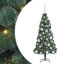 Artificial Pre-lit Christmas Tree with Ball Set-1964117792-1964117813