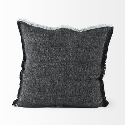 Malia Square Linen Pillow Cover
