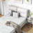 Memory Foam Mattress, Medium Firm Feel Cooling Gel Mattress Bed in a Box-359280586-359280588