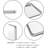 Baking Sheet Set Of 3, Stainless Steel Cookie Sheet Baking Sheet Pan
