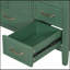 36"Solid Wood Frame Bathroom Vanity With 4 Drawers-1806196715