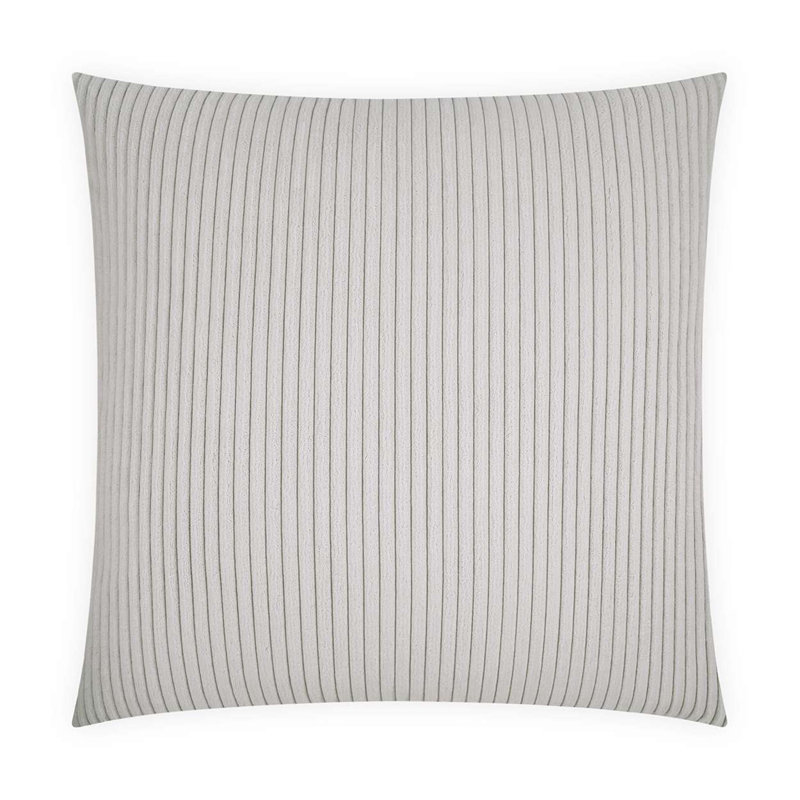 Tuft Decorative Throw Pillow, Linen, 24"H x 24"W