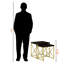 Ensemble de 2 tables gigognes Franco